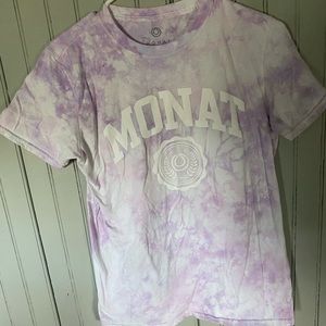 MONAT university tie-dye tee